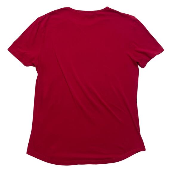 VTG Y2K 00's EXTC Pink Studded Glam Grunge Goth Graphic Baby Tee S - Picture 3 of 3